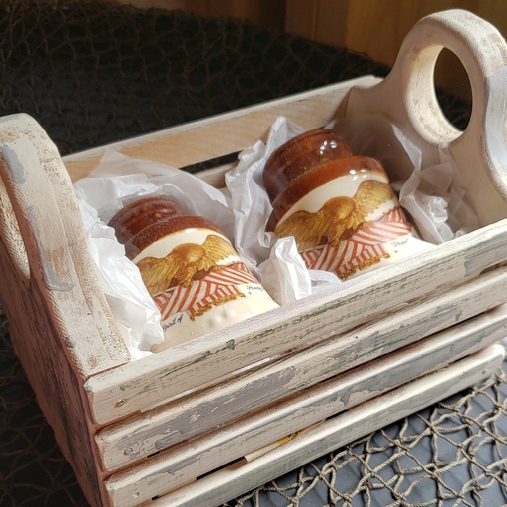 1976 Comemorative Salt N Pepper Shakers USA